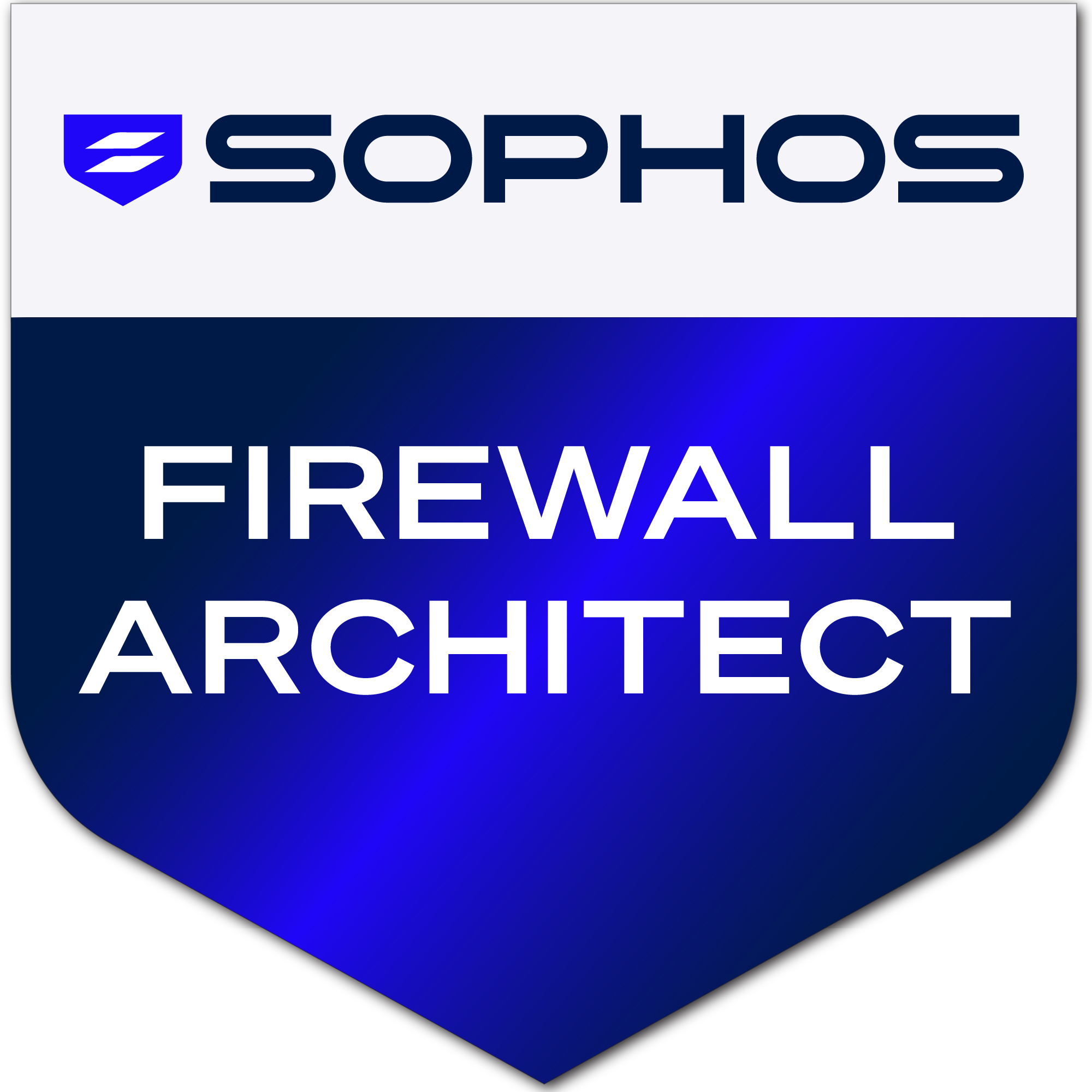 Sophos Firewall Architect badge